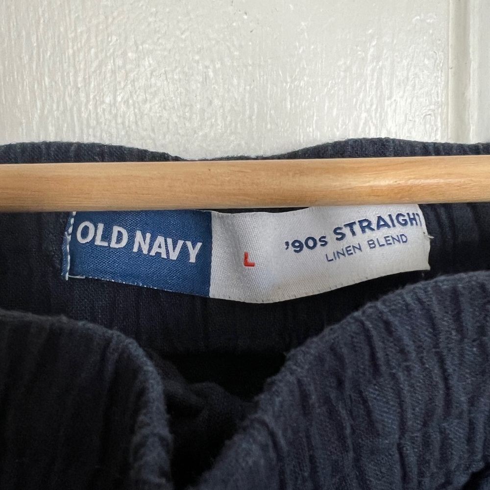 Men’s Linen Blend Drawstring Pants - Picture 3 of 6